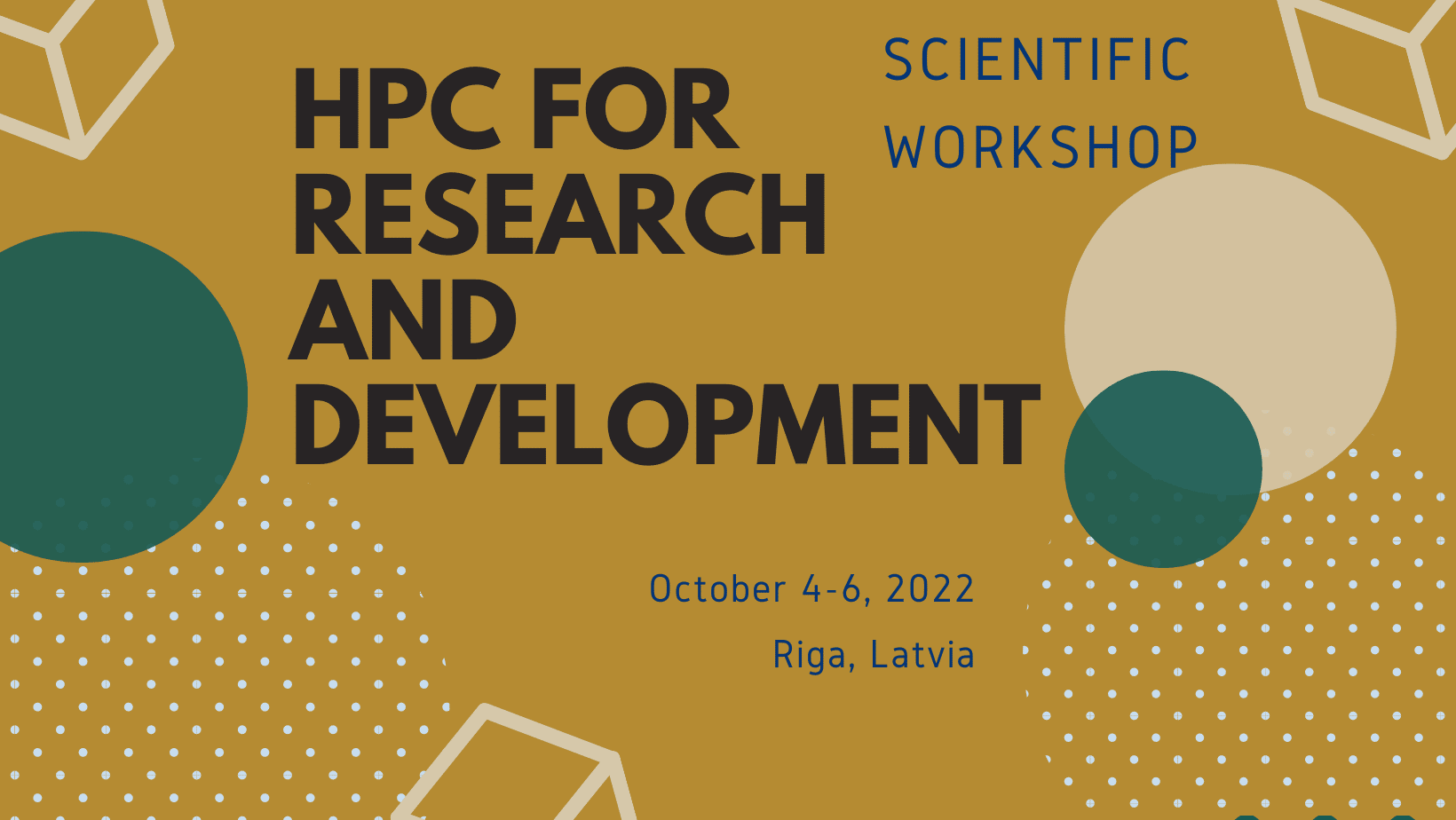 NCC-Latvia: Attend the workshop “HPC for research and development” on October 4-6